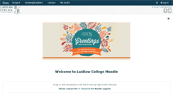 Desktop Screenshot of learn.laidlaw.ac.nz